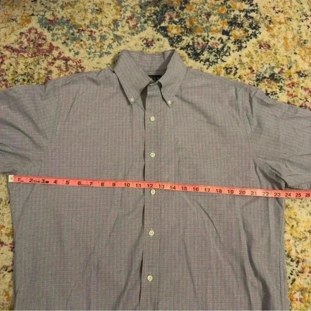 Lauren Ralph Lauren Mens Classic Fit 100% Cotton Long Sleeve Dress Shirt Size 16 - Picture 10 of 12